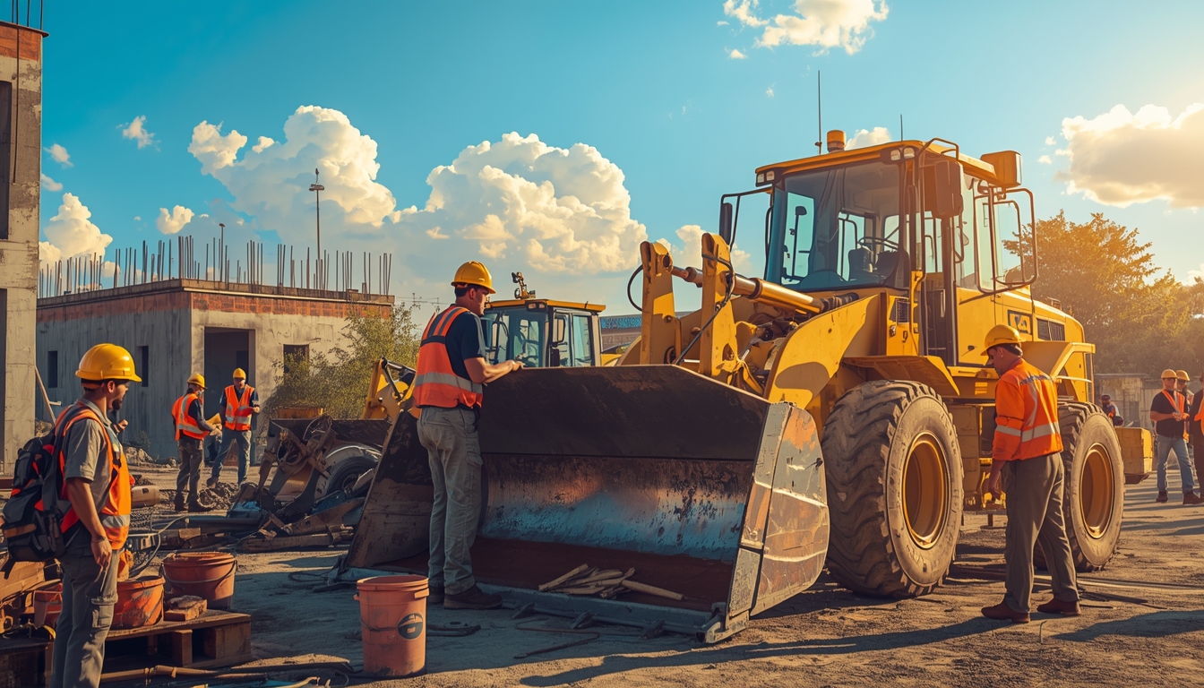 Professionel vedligeholdelse af byggeplads